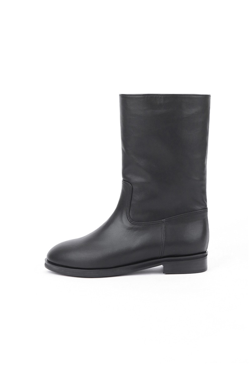 basic midi boots (블랙)